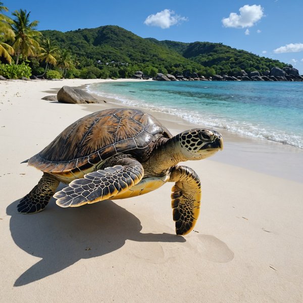 Quels conseils pour louer une maison de vacances aux Seychelles avec des excursions pour observer les tortues marines et des cours de plongée?
