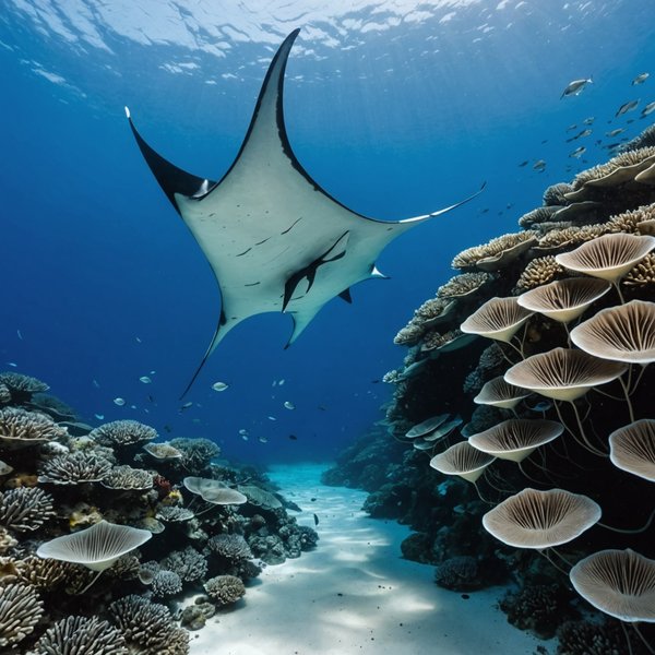 Quels sont les meilleurs spots pour une plongée avec les raies manta aux Maldives?