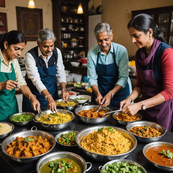 Où trouver des cours de cuisine indienne à bas coût en Inde ?